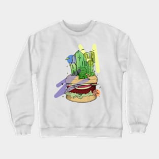 Burger Crewneck Sweatshirt